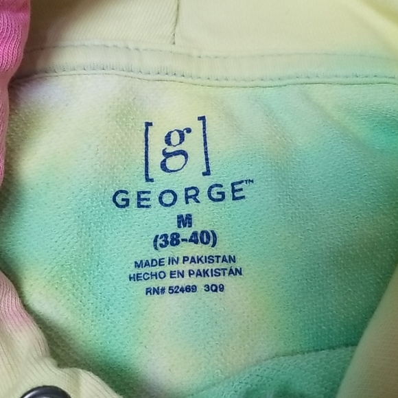 George Bright Rainbow Tie Dye Cropped 